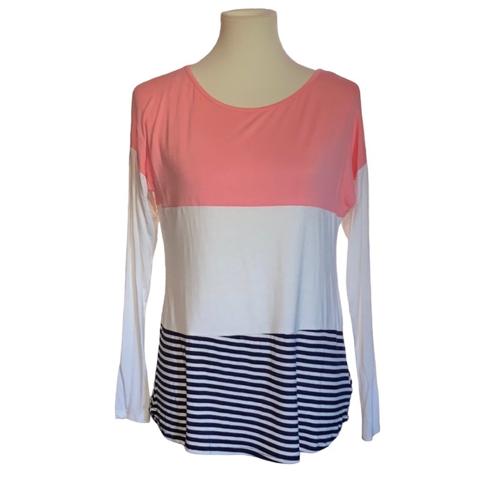 Womens Colorblock Long Sleeve